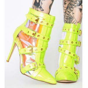 Lemon Drop by Privileged KEELER HEELED BOOTIES